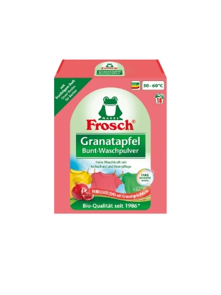 Poza cu Frosch Pomegranate, detergent pudra pentru rufe colorate, 22 spalari, 1.45 kg