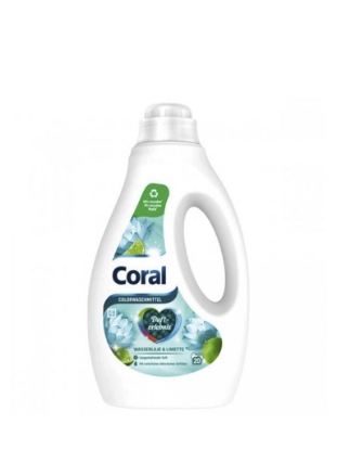 Poza cu Coral Color Water Lily & Lime, detergent lichid pentru tesaturi delicate, 20 spalari, 1 L