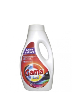 Poza cu Gama Color & Black 3-in-1, detergent lichid pentru rufe colorate si negre, 20 spalari, 1 L