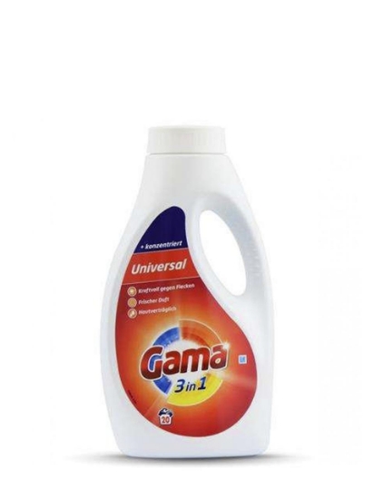 Poza cu Gama Universal 3-in-1, detergent lichid universal pentru rufe, 20 spalari, 1 L