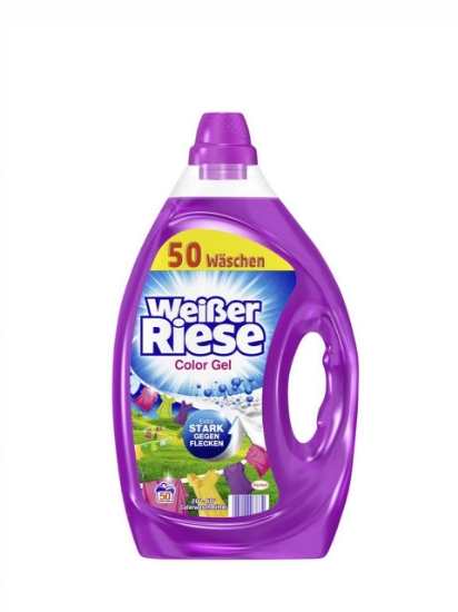 Poza cu Weißer Riese Color, detergent lichid pentru rufe colorate, 50 spalari, 2.5 L