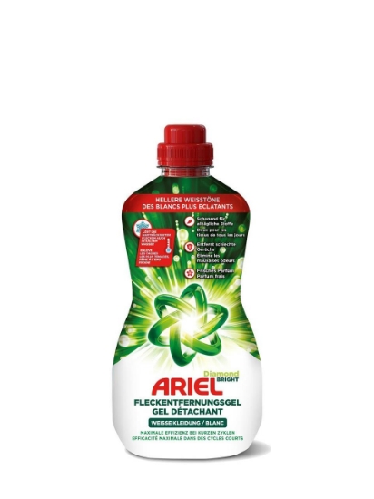 Poza cu Ariel Diamond Bright, detergent lichid pentru rufe albe, 800 ml