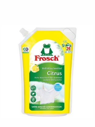 Poza cu Frosch Citrus, detergent lichid pentru rufe albe, 24 spalari, 1.8 L