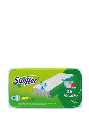 Poza cu Swiffer, lavete umede pentru pardoseli cu parfum de citrice, 12 buc