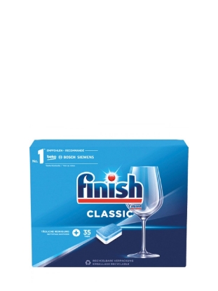 Poza cu Finish Classic, tablete pentru masina de spalat vase, 35 buc