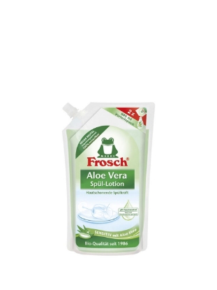 Poza cu Frosch Aloe Vera, detergent de vase, rezerva, 800 ml