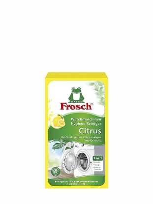 Poza cu Frosch Citrus, detergent pentru igienizarea masinii de spalat rufe, 250 g