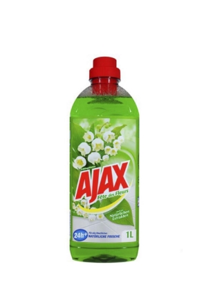 Poza cu Ajax Fête des Fleurs, detergent universal de curatare, cu miros de flori de primavara, 1 L