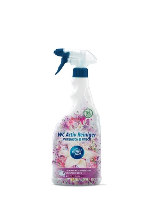 Poza cu Ambi Pur Activ Cleaner, spray pentru curatarea suprafetelor din baie, cu miros de flori albe, 750 ml