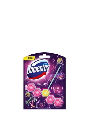 Poza cu Domestos Flower Vibes, odorizant pentru toaleta, 55 g