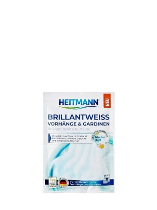 Poza cu Heitmann Brilliant White, inalbitor pudra pentru perdele si draperii albe, 50 g