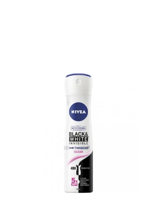 Poza cu Nivea Black&White, deodorant spray, 150 ml