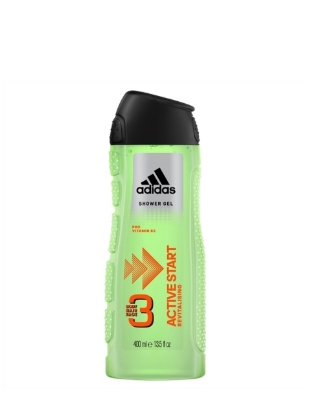 Poza cu Adidas Active Start, gel de dus 3-in-1 cu Pro Vitamina B5, 400 ml